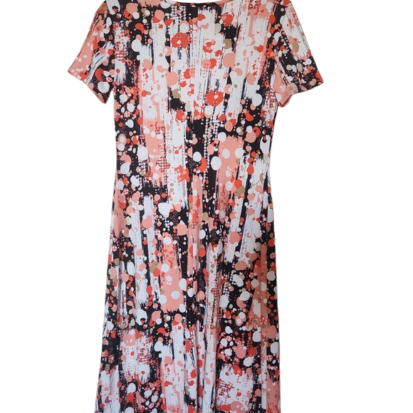 Mandee Dress Orange bubbles - Picture 2 of 3